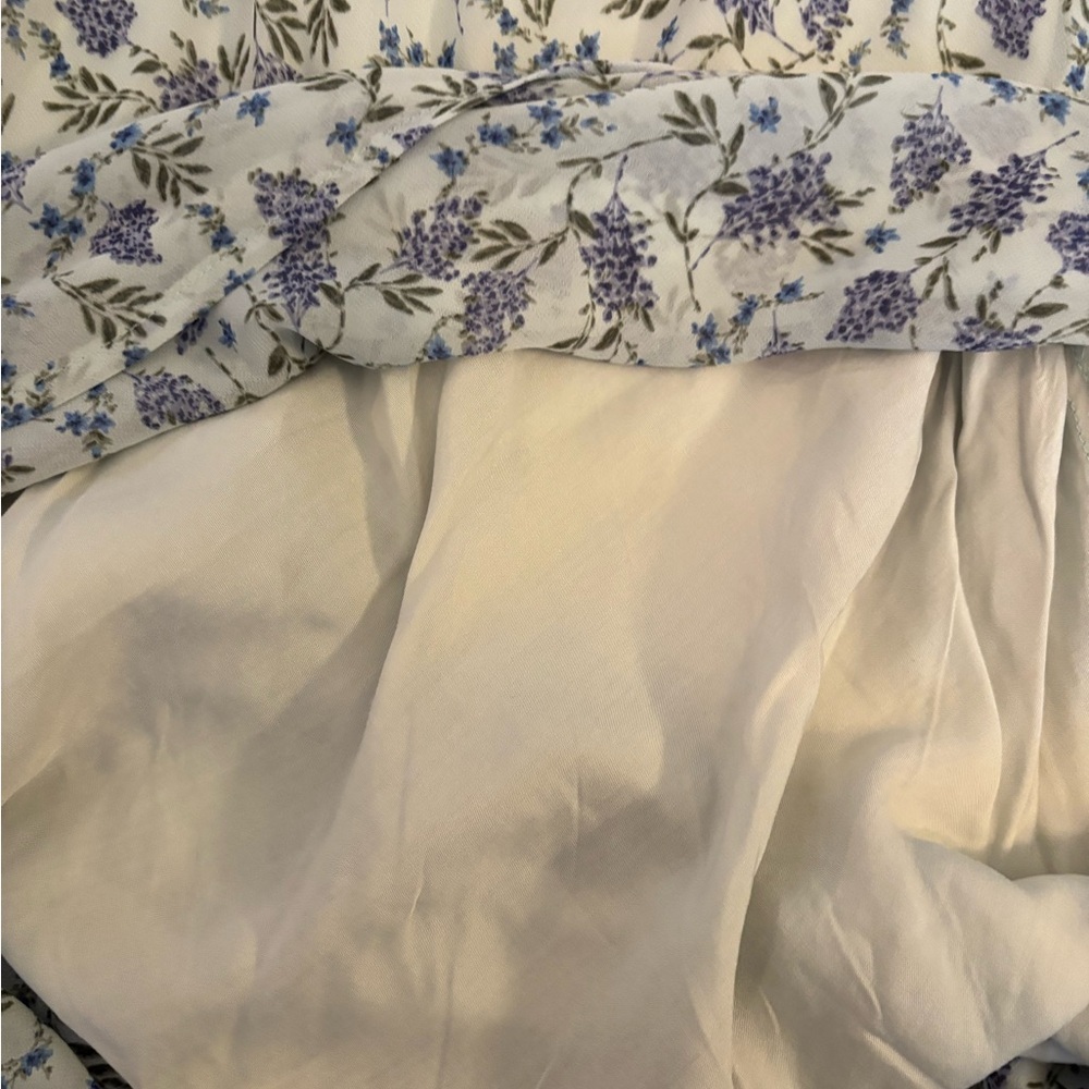 Lush Light Blue Lilac Floral Dress Size Small NWT - Picture 12 of 13